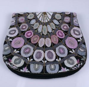 Morabito Beaded Foldover Clutch