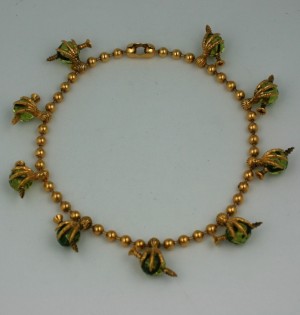 MWLC Neo Victorian Claw Ball Chain Collar