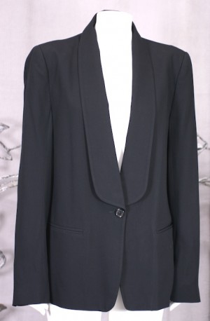 Ann Demeulemeester Shawl Collared Blazer