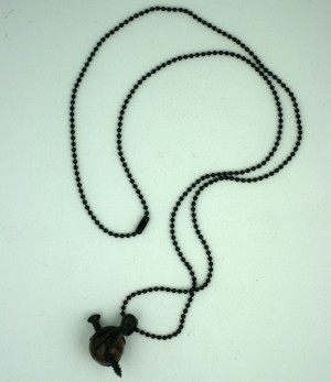 MWLC Claw Screw Pendant with Tiger Goldstone