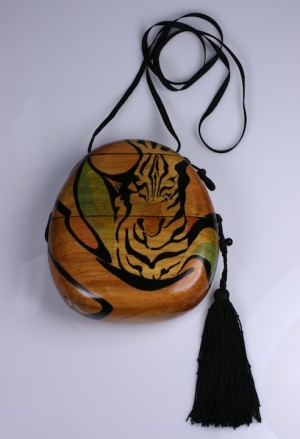 Raphael Sanchez Hand Painted Minaudiere