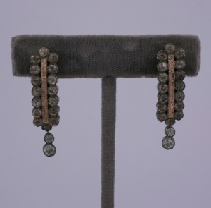 Georgian Style Paste Earrrings