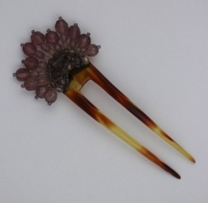 Coppola e Toppo  Amythest Crystal Haircomb