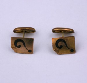 Art Deco “Question Mark” Links
