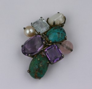 Gem Stone Set Clip