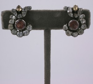 Early Georgian Paste Earrrings